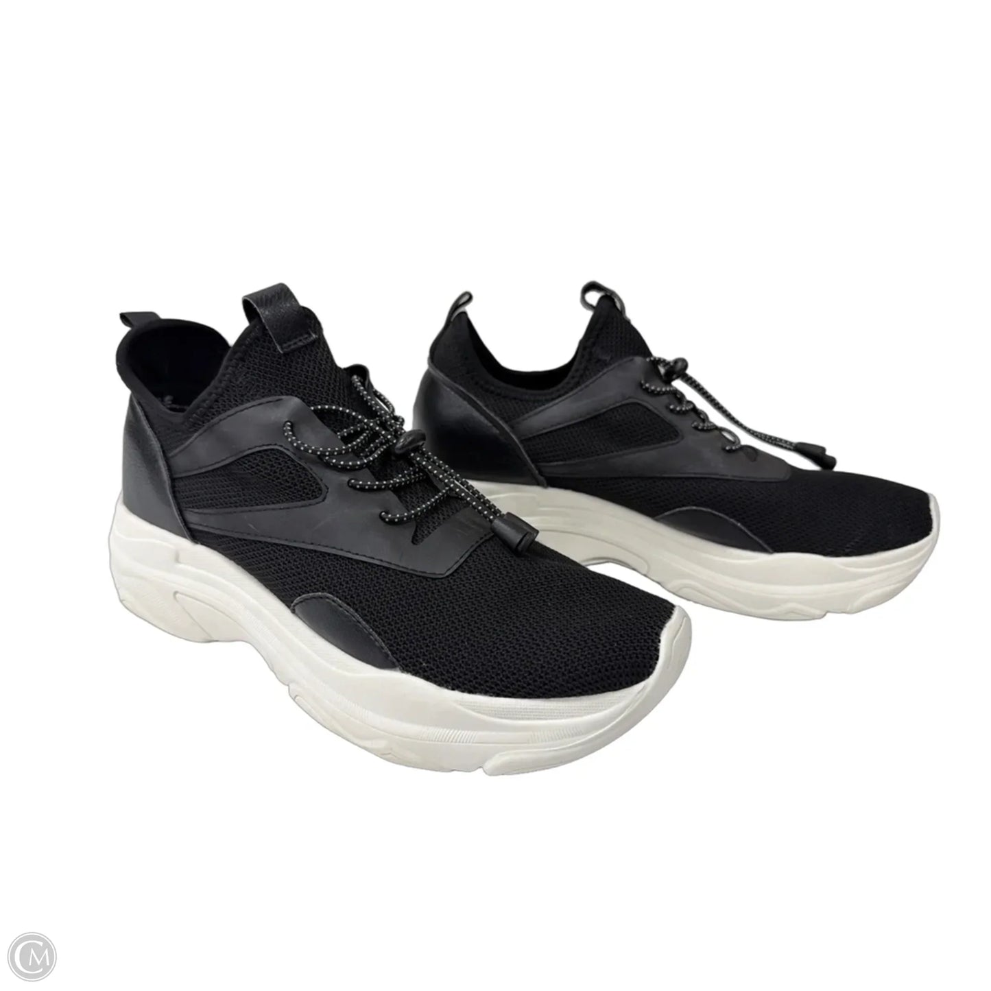 Shoes Athletic By Simply Vera In Black & White, Size: 10