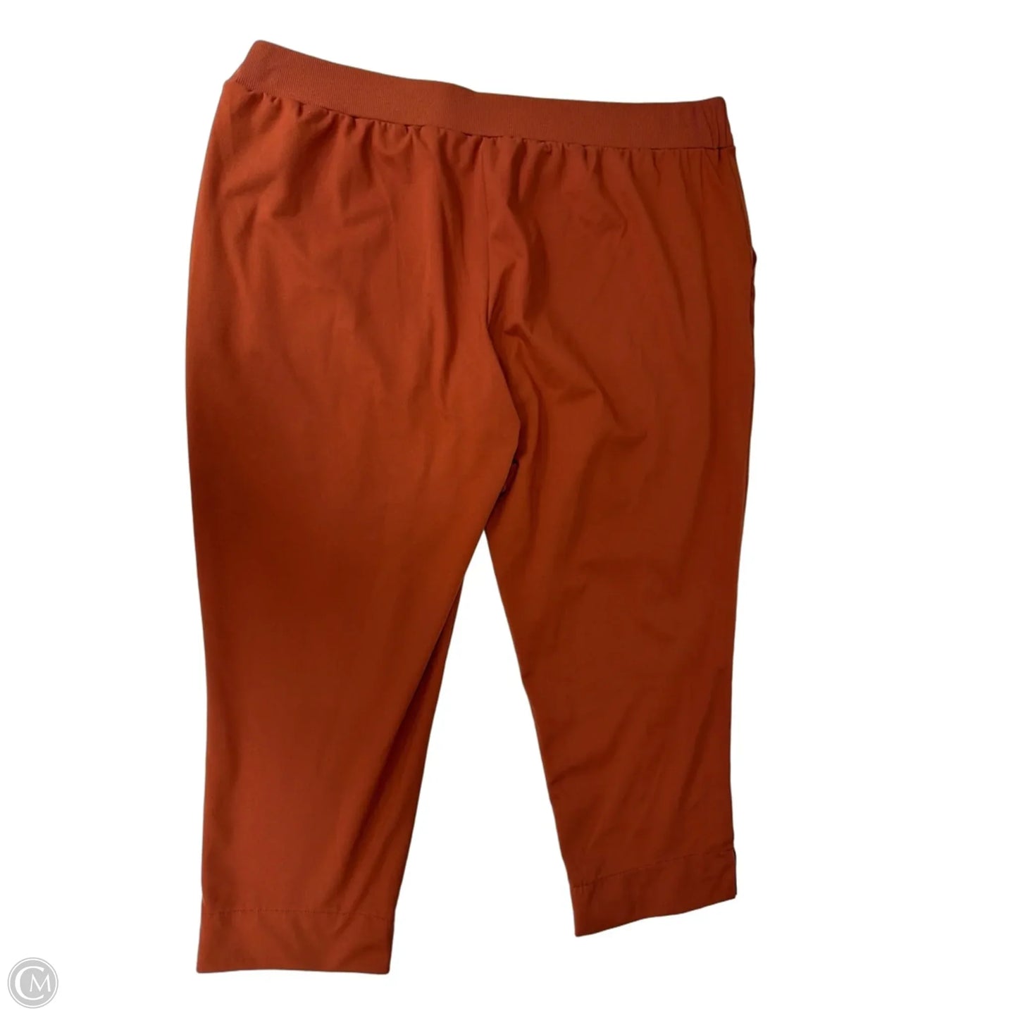 Pants Cropped By Zac And Rachel In Orange, Size: 22