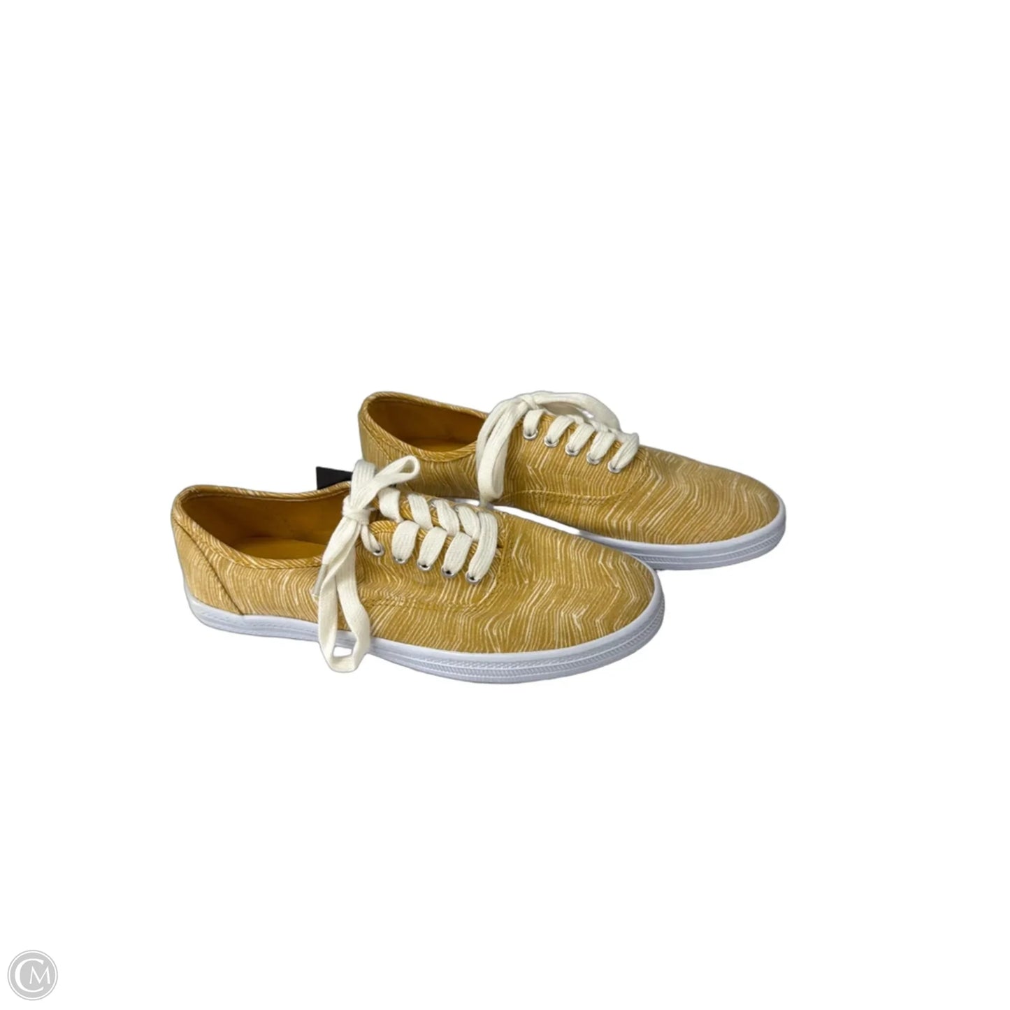 Shoes Sneakers By Universal Thread In Yellow, Size: 7