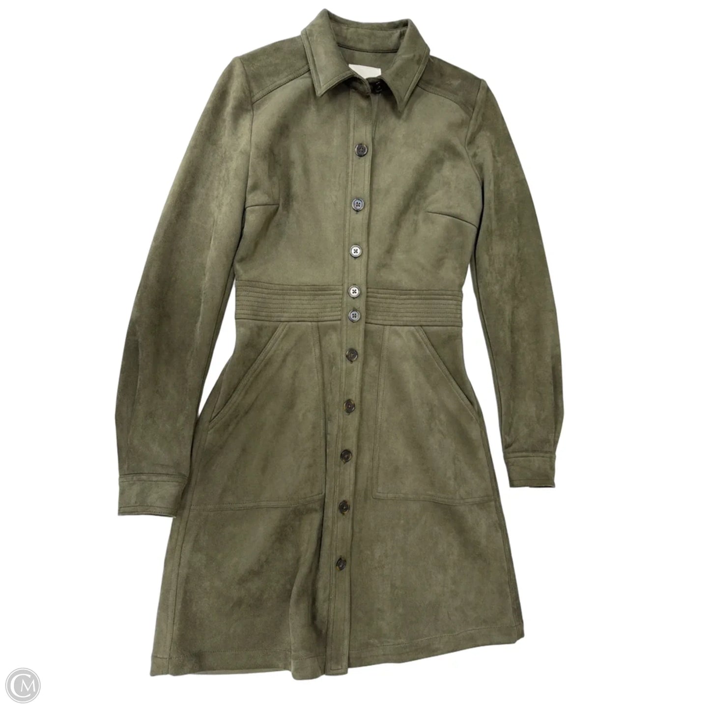Dress Casual Midi By A Loves A In Green, Size: S