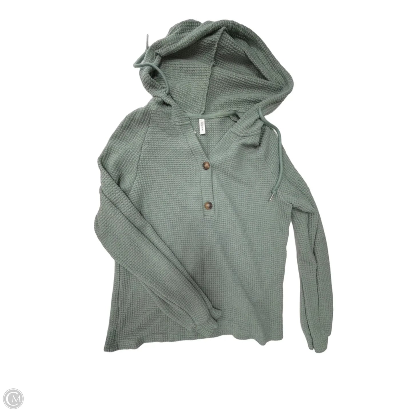 Top Long Sleeve By Dokotoo In Green, Size: M