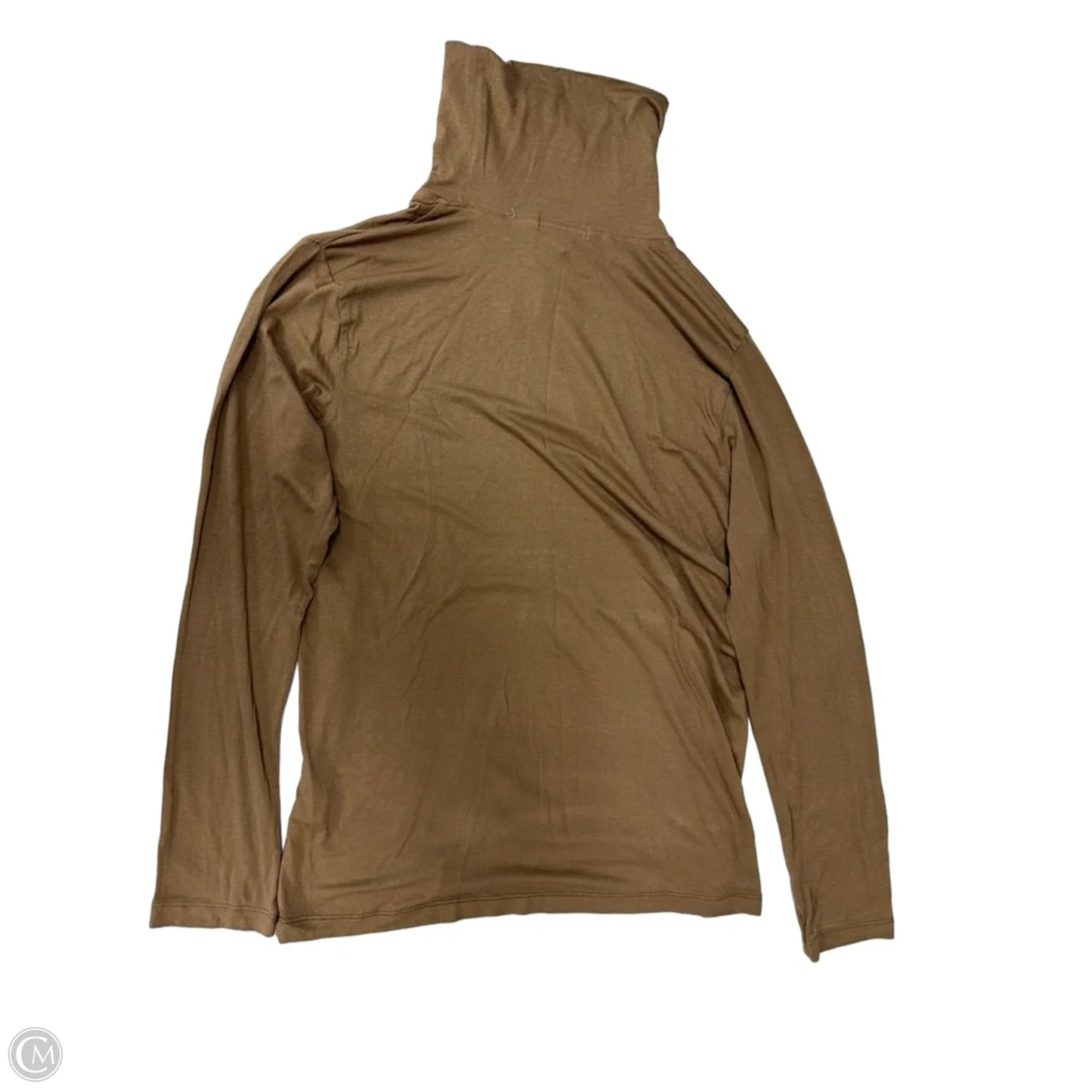 Top Long Sleeve By Clothes Mentor In Brown, Size: 1x