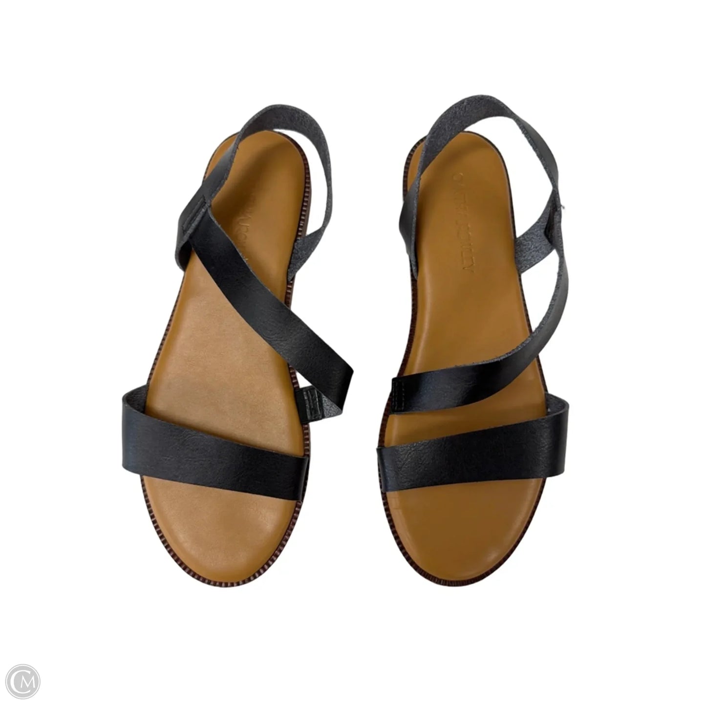 Sandals Flats By Cynthia Rowley In Black & Brown, Size: 8