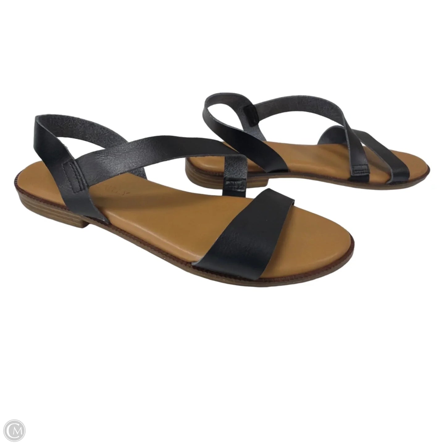 Sandals Flats By Cynthia Rowley In Black & Brown, Size: 8