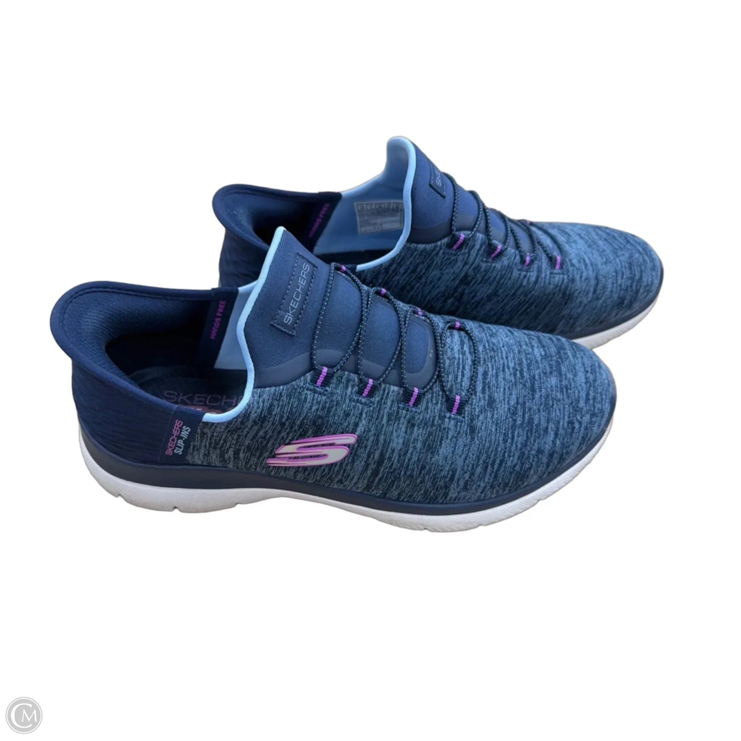Shoes Athletic By Skechers In Blue, Size: 10