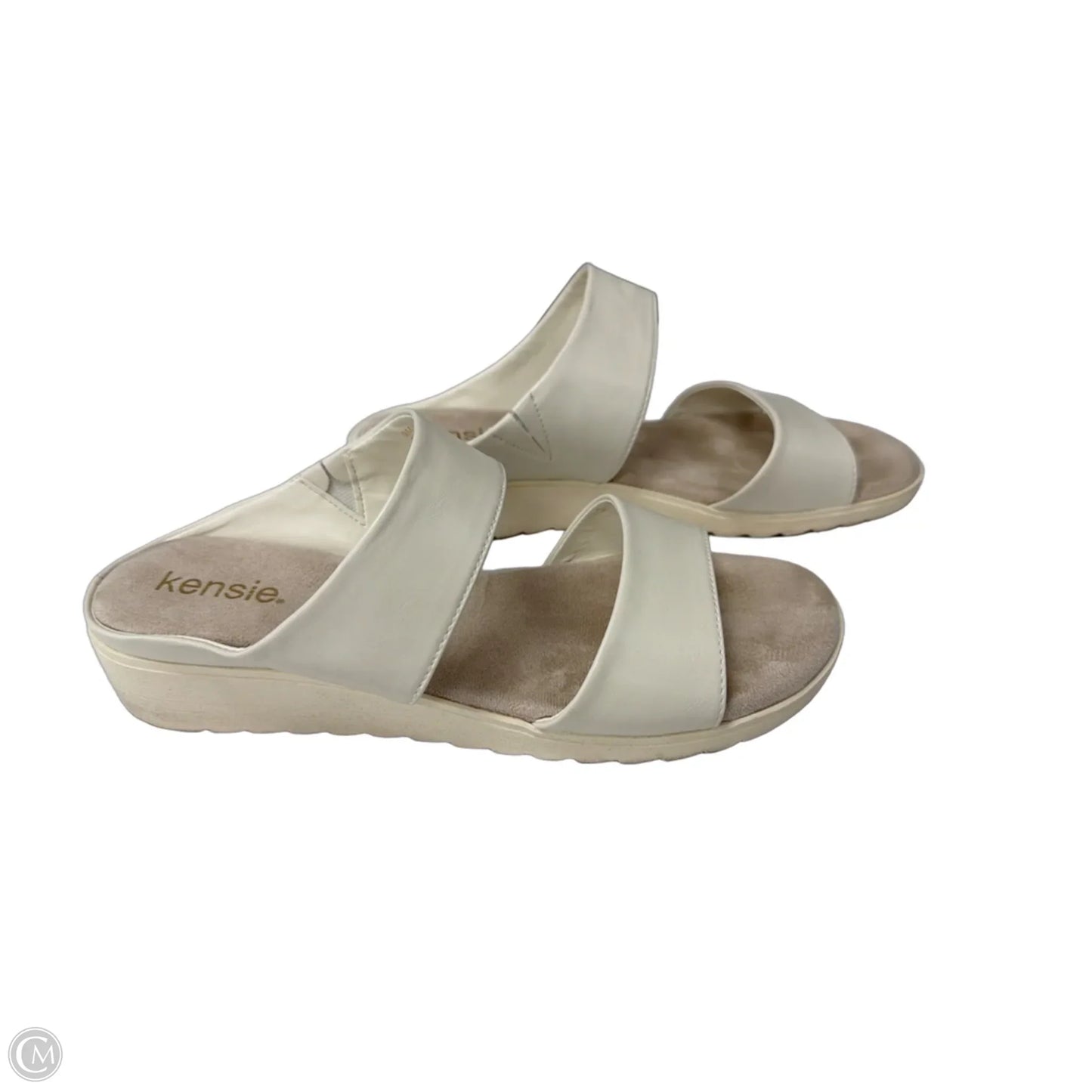 Sandals Flats By Kensie In Cream, Size: 9