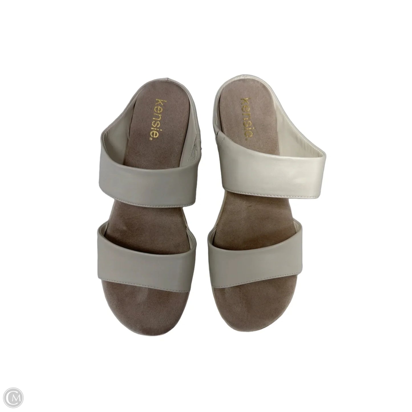 Sandals Flats By Kensie In Cream, Size: 9