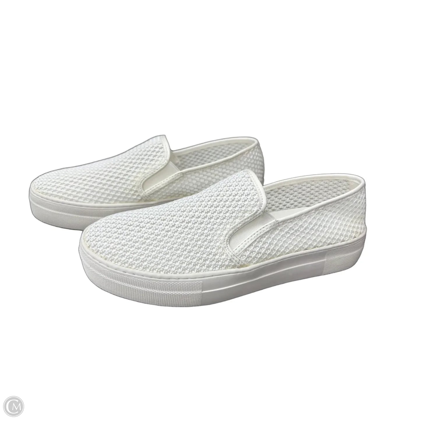Shoes Flats By Steve Madden In White, Size: 9.5