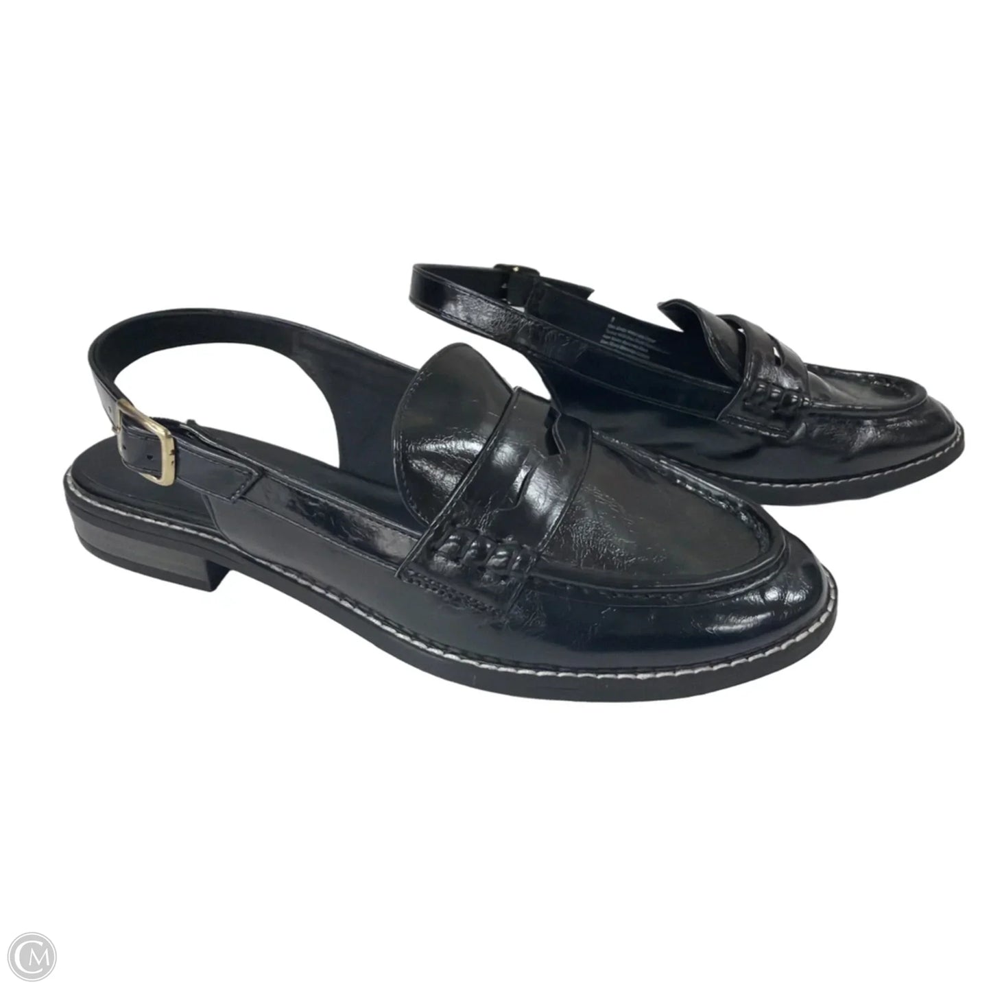 Shoes Flats By Universal Thread In Black, Size: 8