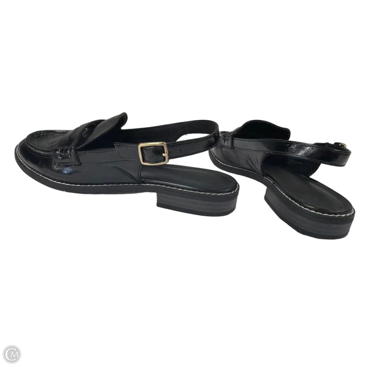 Shoes Flats By Universal Thread In Black, Size: 8