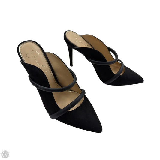 Shoes Heels Stiletto By Jessica Simpson In Black, Size: 8.5