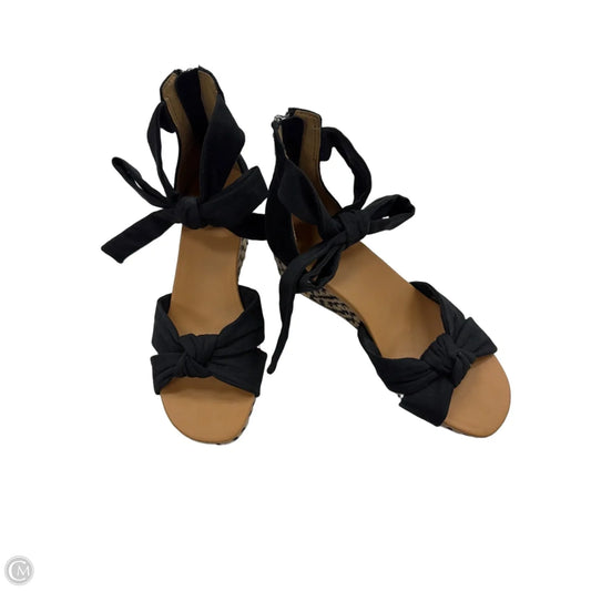Shoes Designer By Ugg In Black & Brown, Size: 8