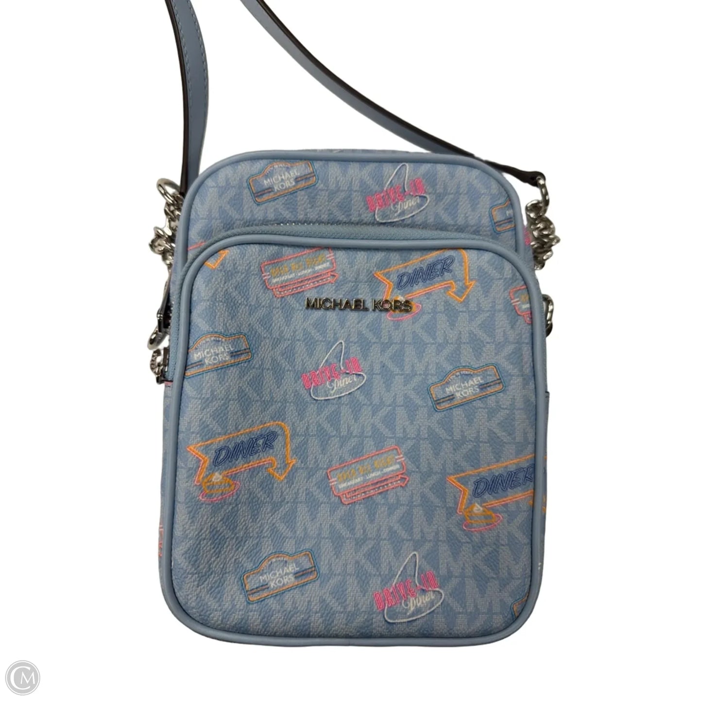 Crossbody Designer By Michael Kors, Size: Medium