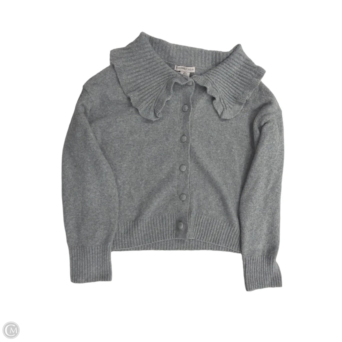 Cardigan By Sincerely Jules In Grey, Size: L