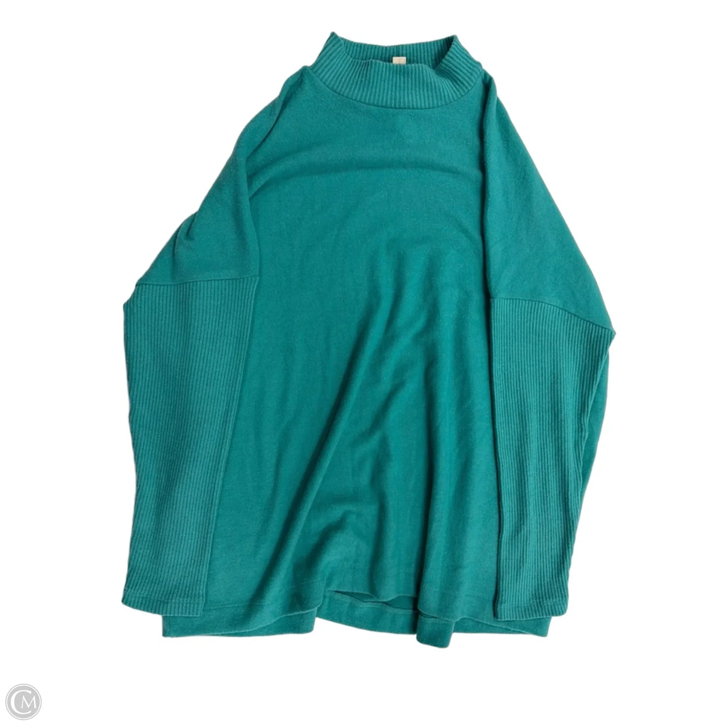 Top Long Sleeve By Loft In Blue, Size: M