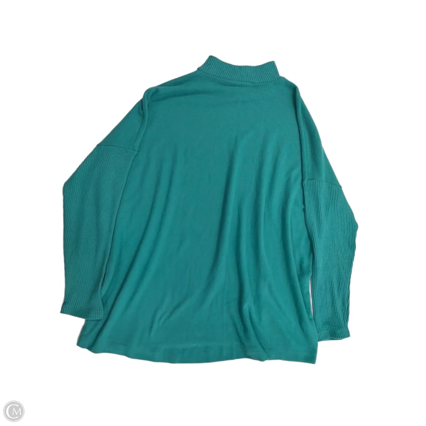 Top Long Sleeve By Loft In Blue, Size: M