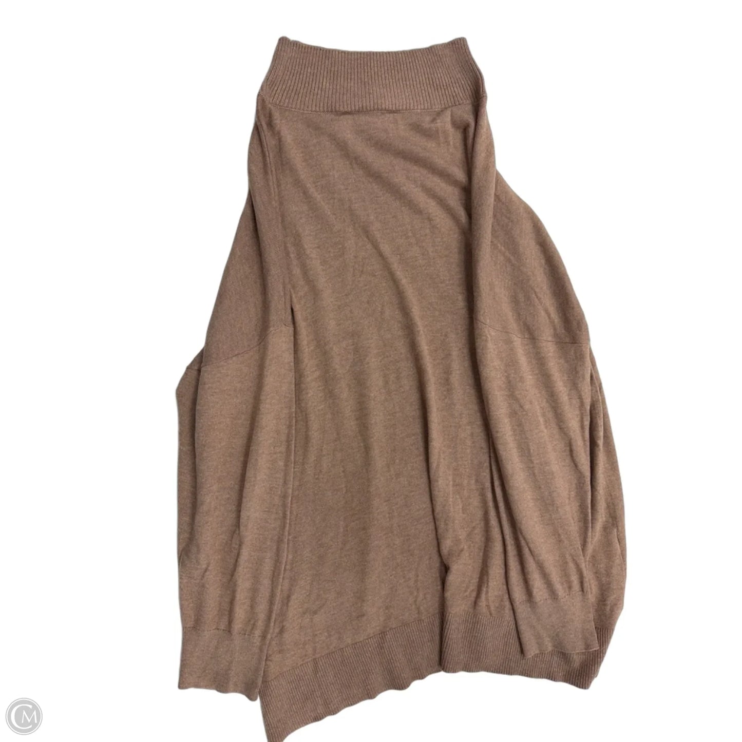 Top Long Sleeve By Loft In Brown, Size: 2x