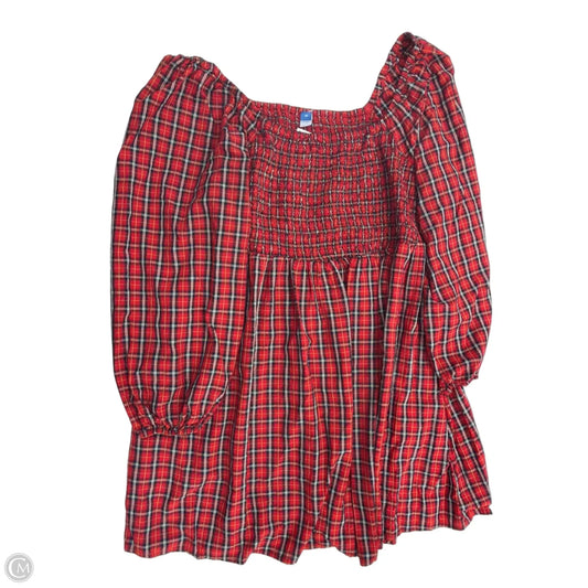 Dress Casual Short By Old Navy In Plaid Pattern, Size: 2x