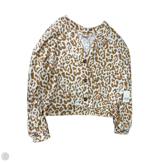 Cardigan By Ana In Animal Print, Size: M