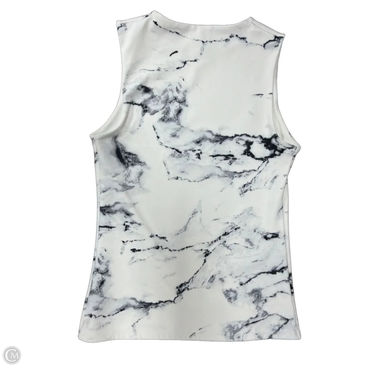 Tank Top By Express In Black & White, Size: M