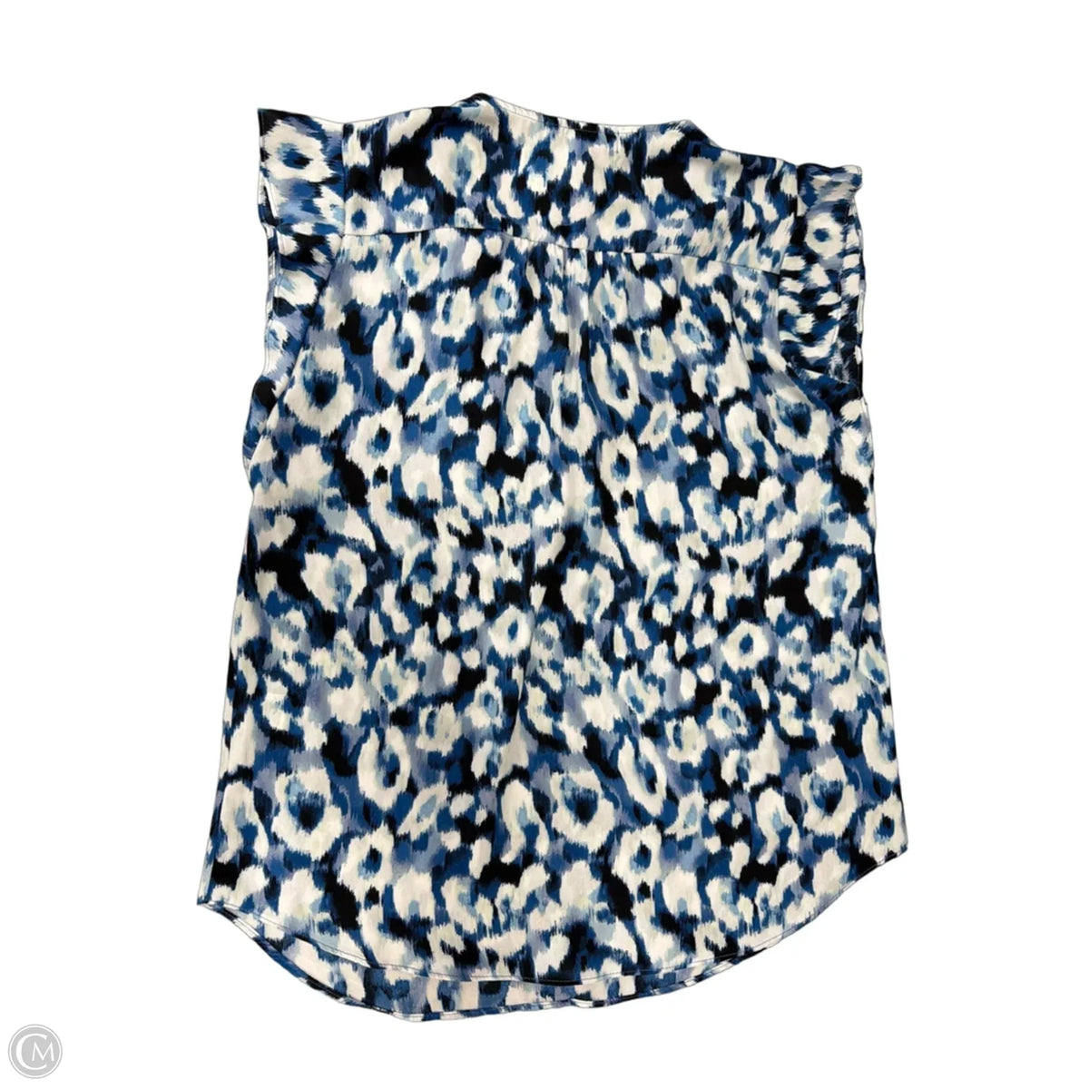 Top Sleeveless By Chaus In Blue, Size: S