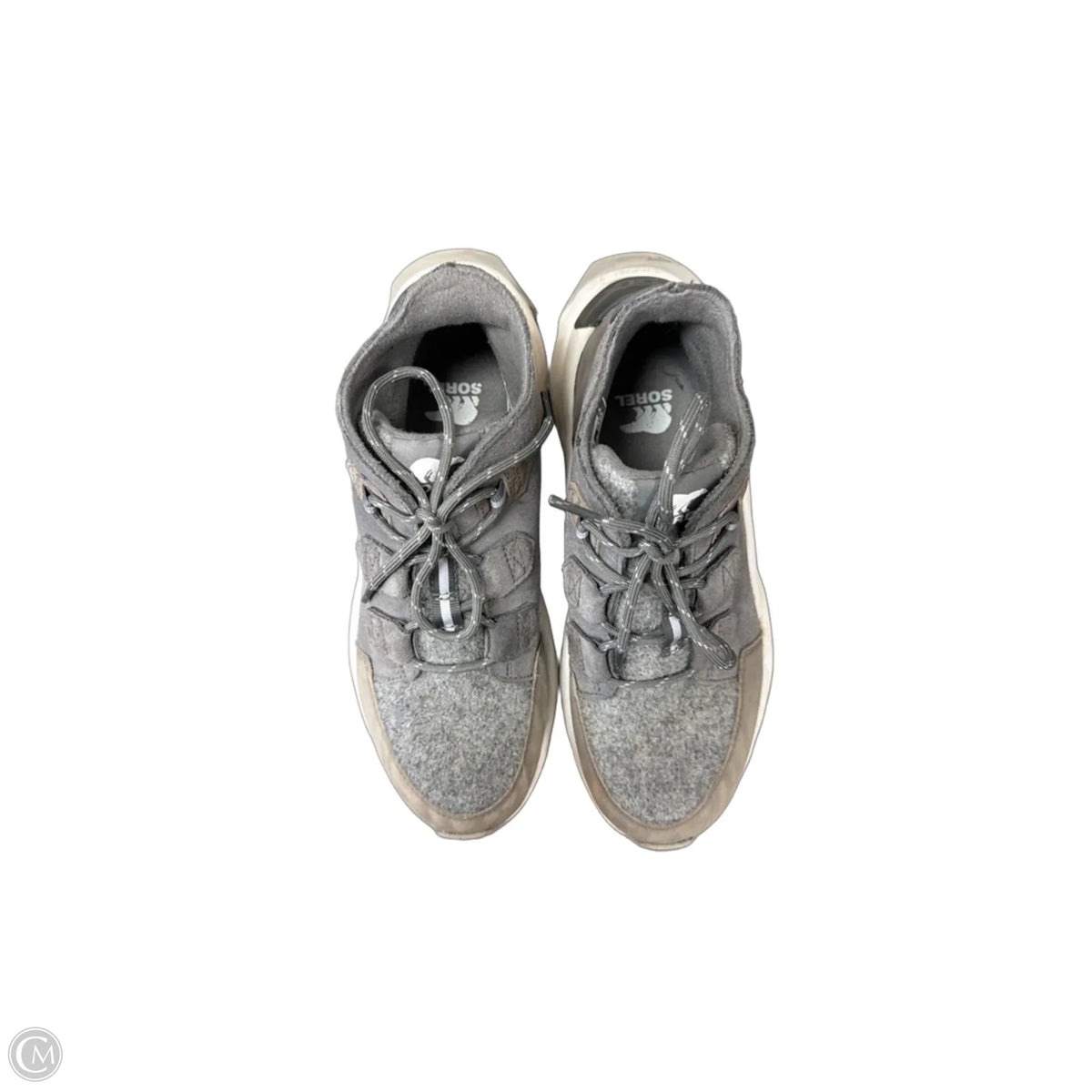 Boots Ankle Flats By Sorel In Grey, Size: 8