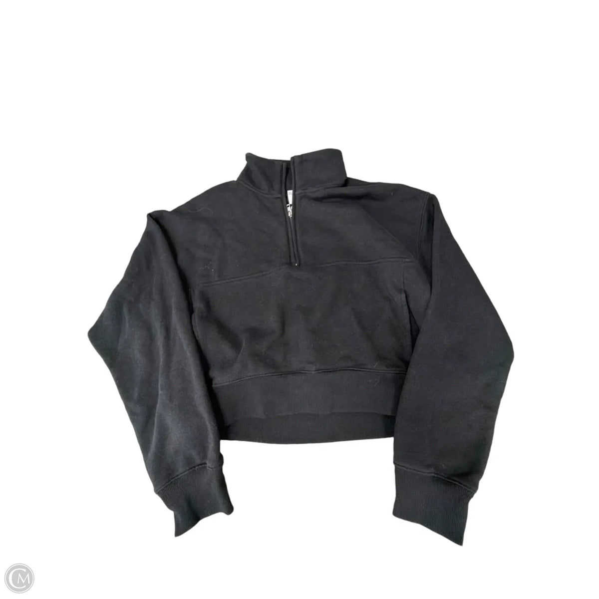 Sweatshirt Collar By No Boundaries In Black, Size: S