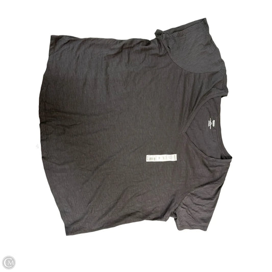 Top Short Sleeve Basic By Sonoma In Black, Size: 3x