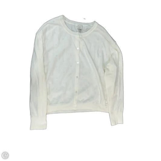 Cardigan By A New Day In Cream, Size: 1x