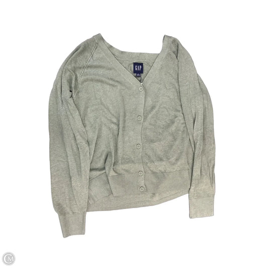 Cardigan By Gap In Green, Size: Xl