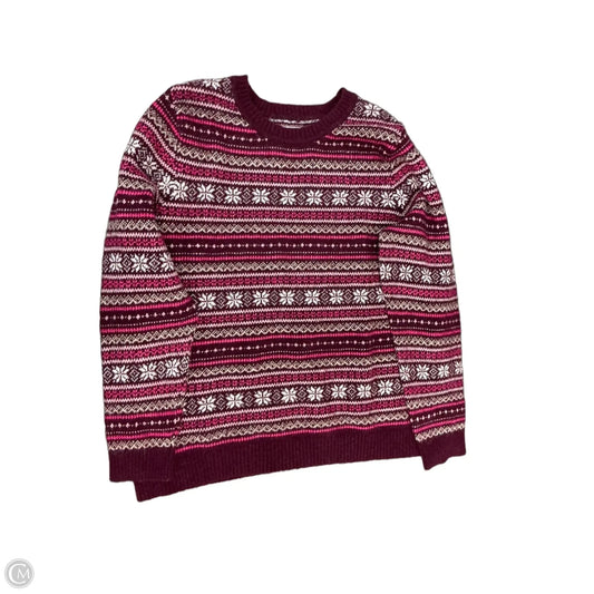 Sweater By Croft And Barrow In Multi-colored, Size: 1x
