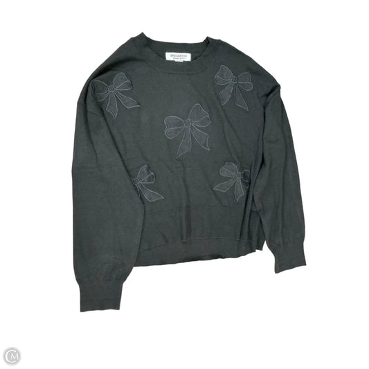Cardigan By Liz Claiborne In Black, Size: L
