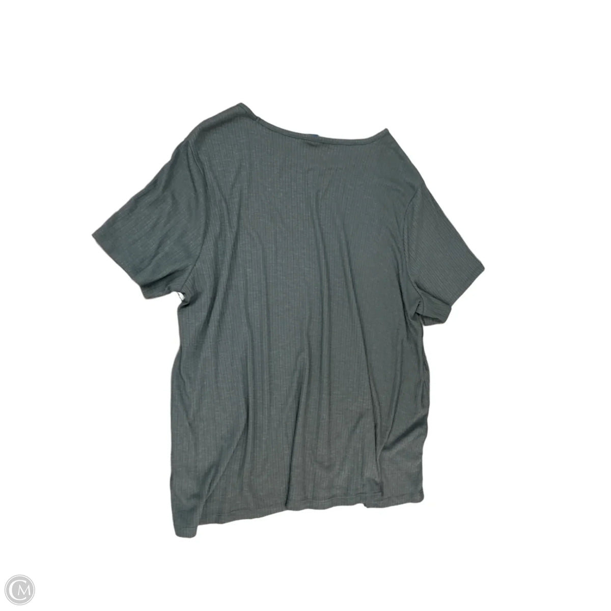 Top Short Sleeve Basic By Old Navy In Grey, Size: 1x