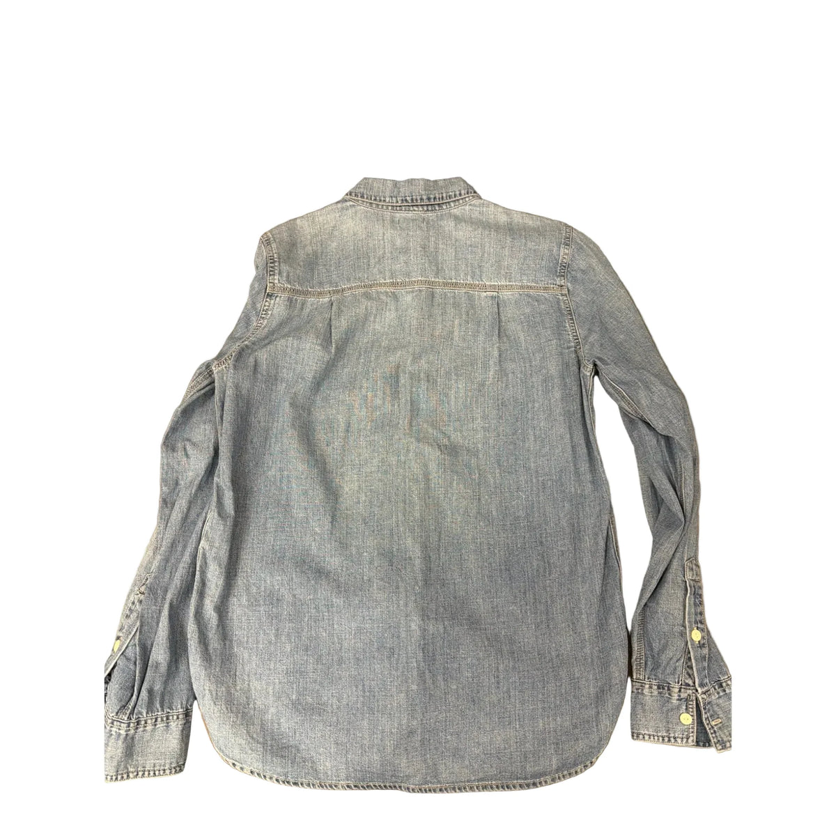 Top Long Sleeve By J. Crew In Blue Denim, Size: S