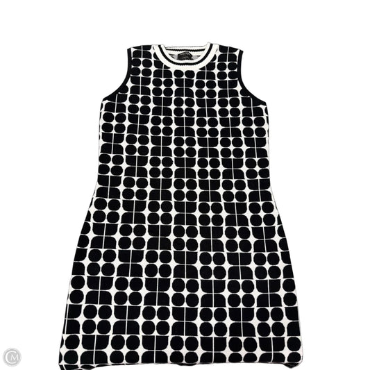 Dress Designer By Kate Spade In Black & White, Size: S