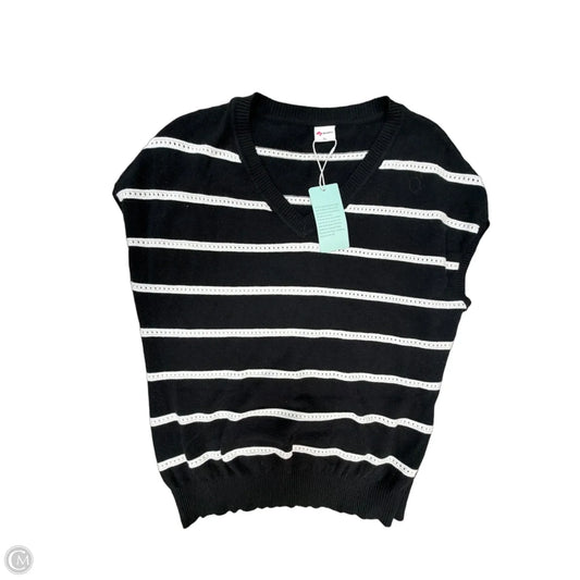 Top Sleeveless By Wiholl In Striped Pattern, Size: Xl