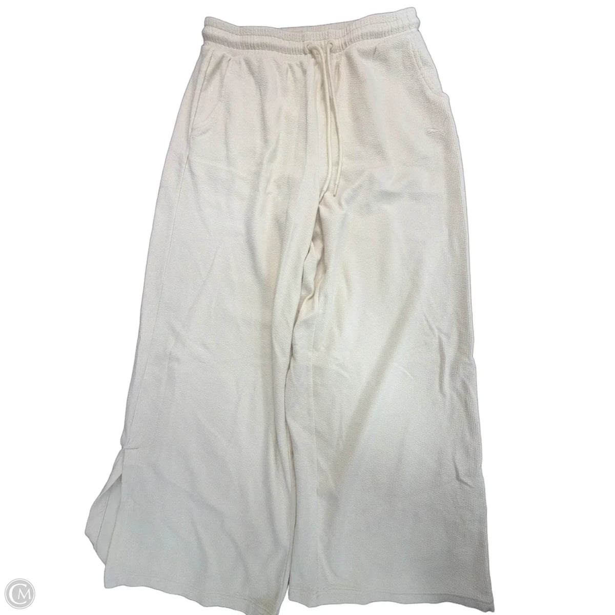 Athletic Pants By Puma In Cream, Size: L