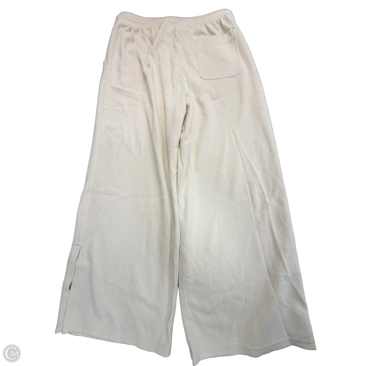 Athletic Pants By Puma In Cream, Size: L