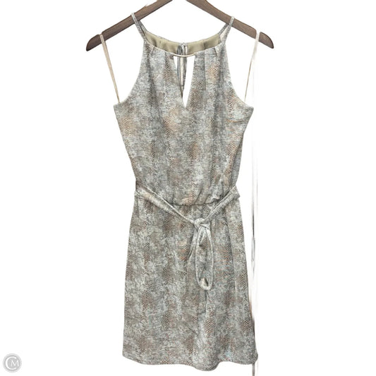 Dress Party Short By White House Black Market In Snakeskin Print, Size: Xsp