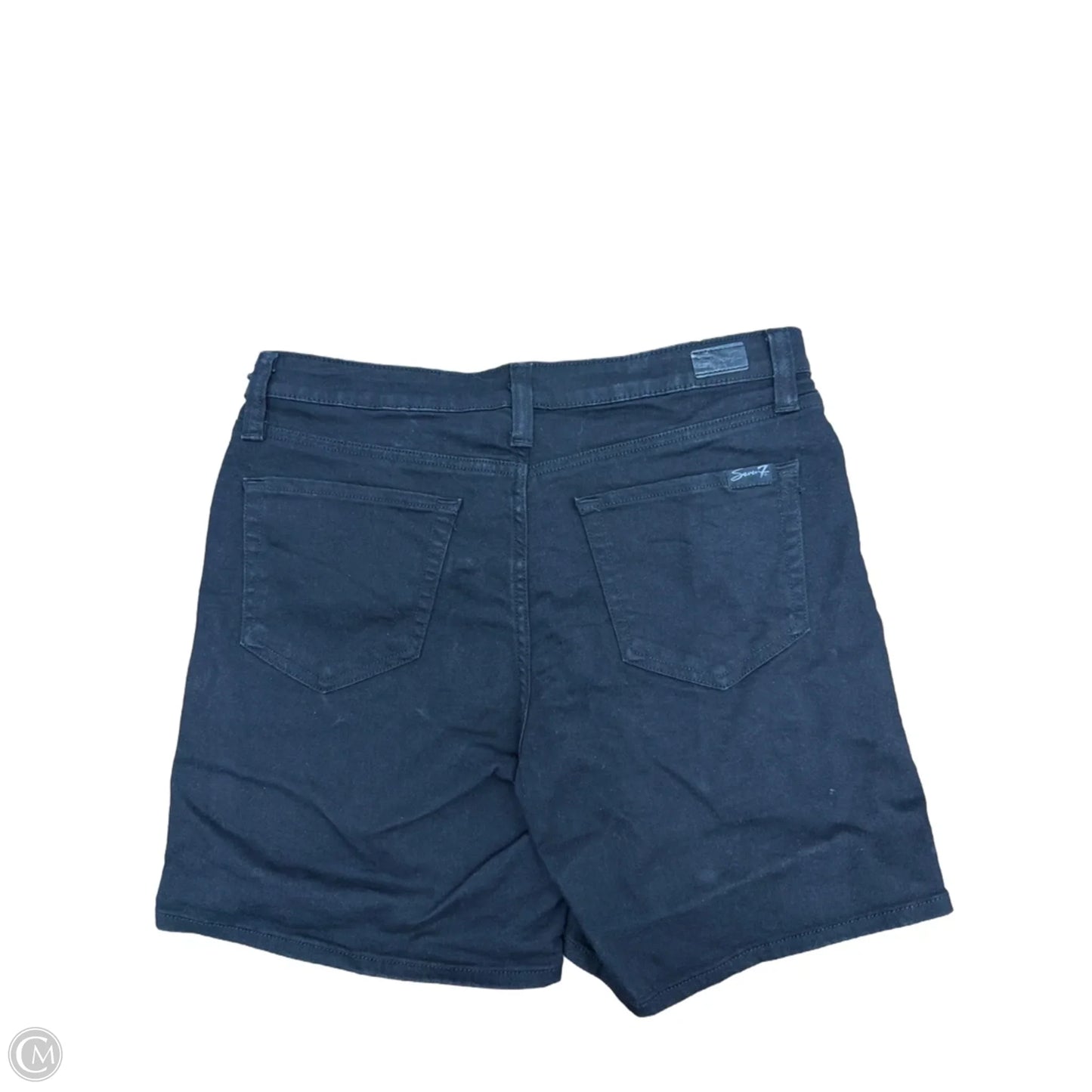 Shorts By Seven 7 In Black Denim, Size: 10