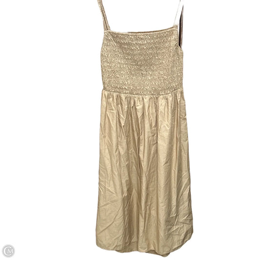 Dress Casual Midi By Old Navy In Brown, Size: 3x