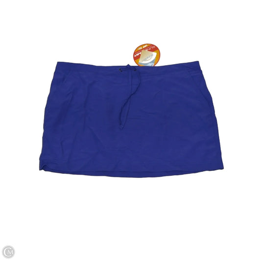 Athletic Skirt By L.l. Bean In Blue, Size: L
