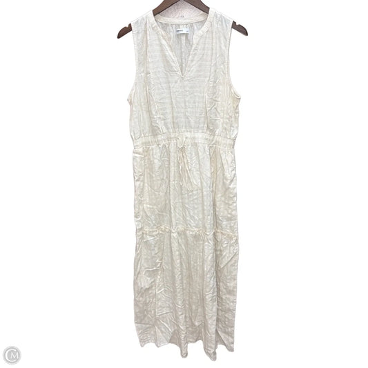 Dress Casual Maxi By Sonoma In Cream, Size: L