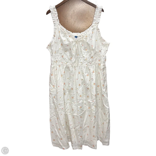 Dress Casual Maxi By Old Navy In Floral Print, Size: 3x