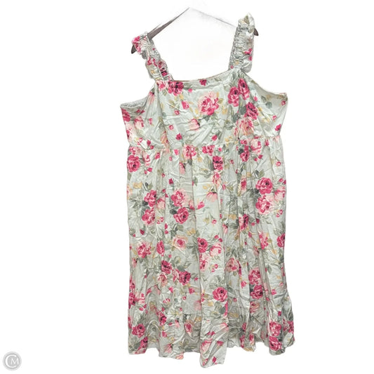 Dress Casual Maxi By Torrid In Floral Print, Size: 4x
