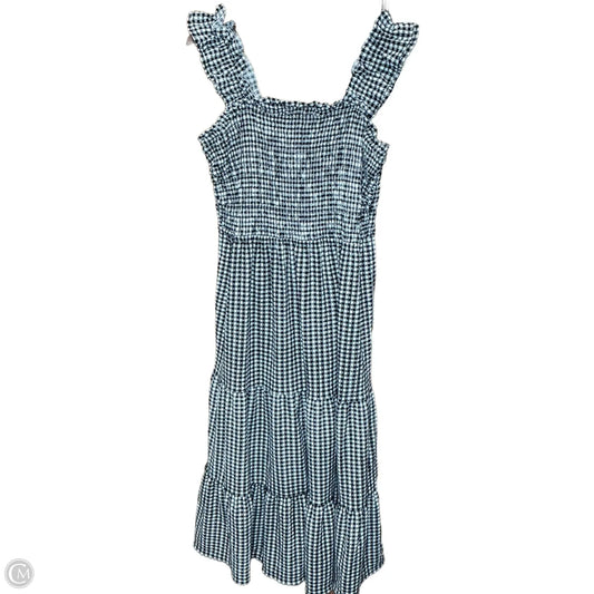 Dress Casual Maxi By Cato In Checkered Pattern, Size: 1x
