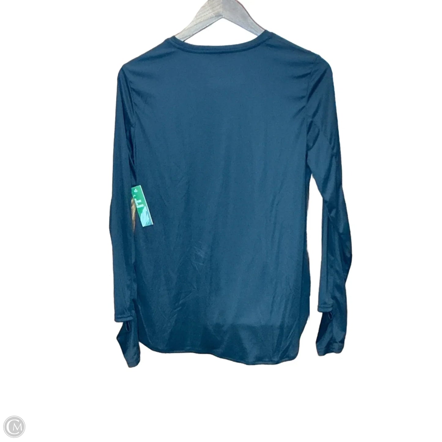 Athletic Top Long Sleeve Crewneck By WILLIT In Black, Size: M