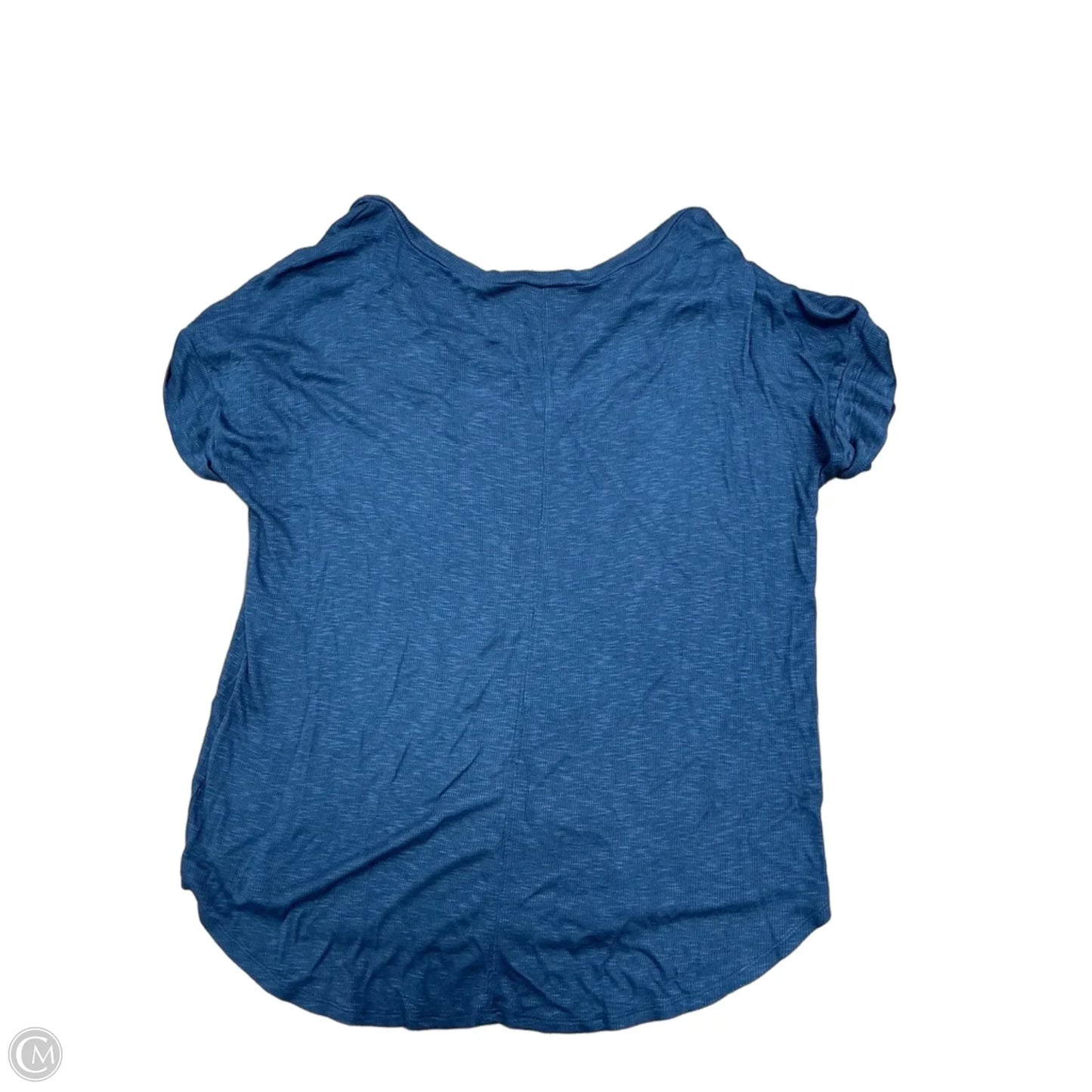 Top Short Sleeve Basic By Elodie In Blue, Size: L
