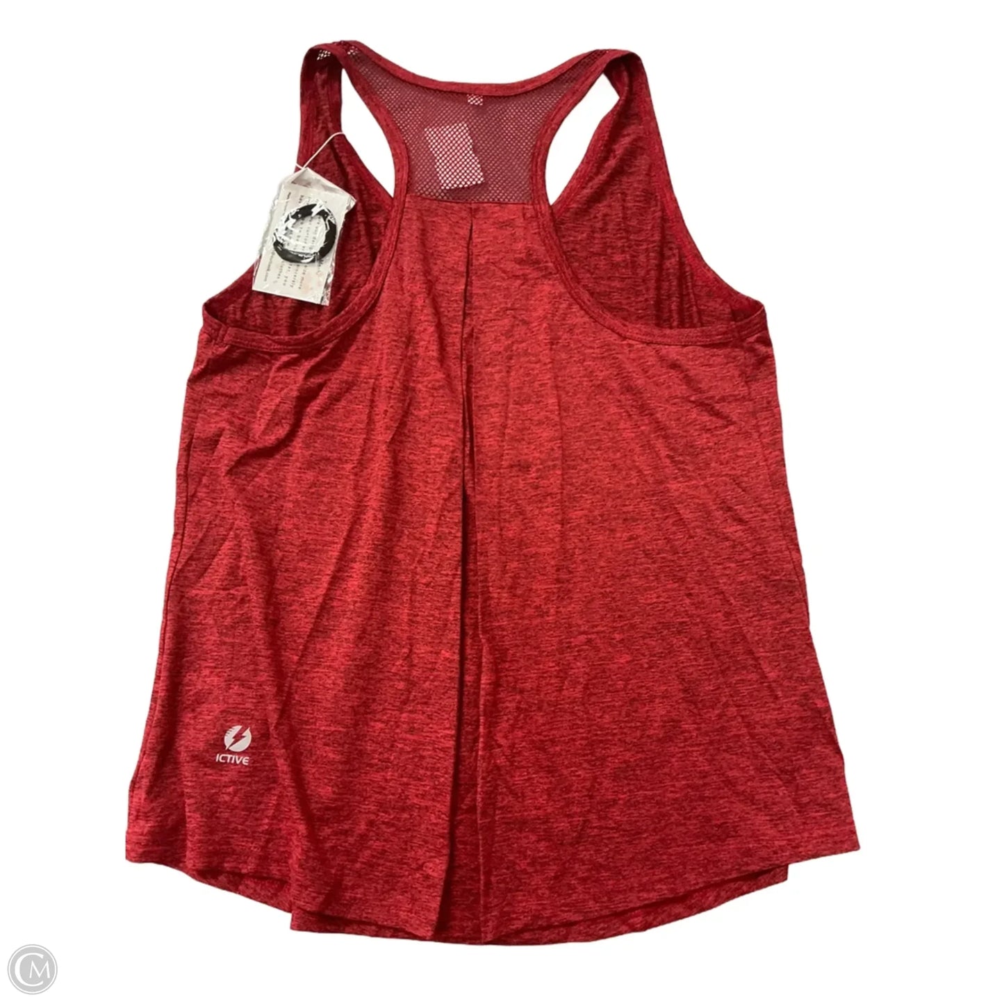 Athletic Tank Top By Clothes Mentor In Red, Size: L