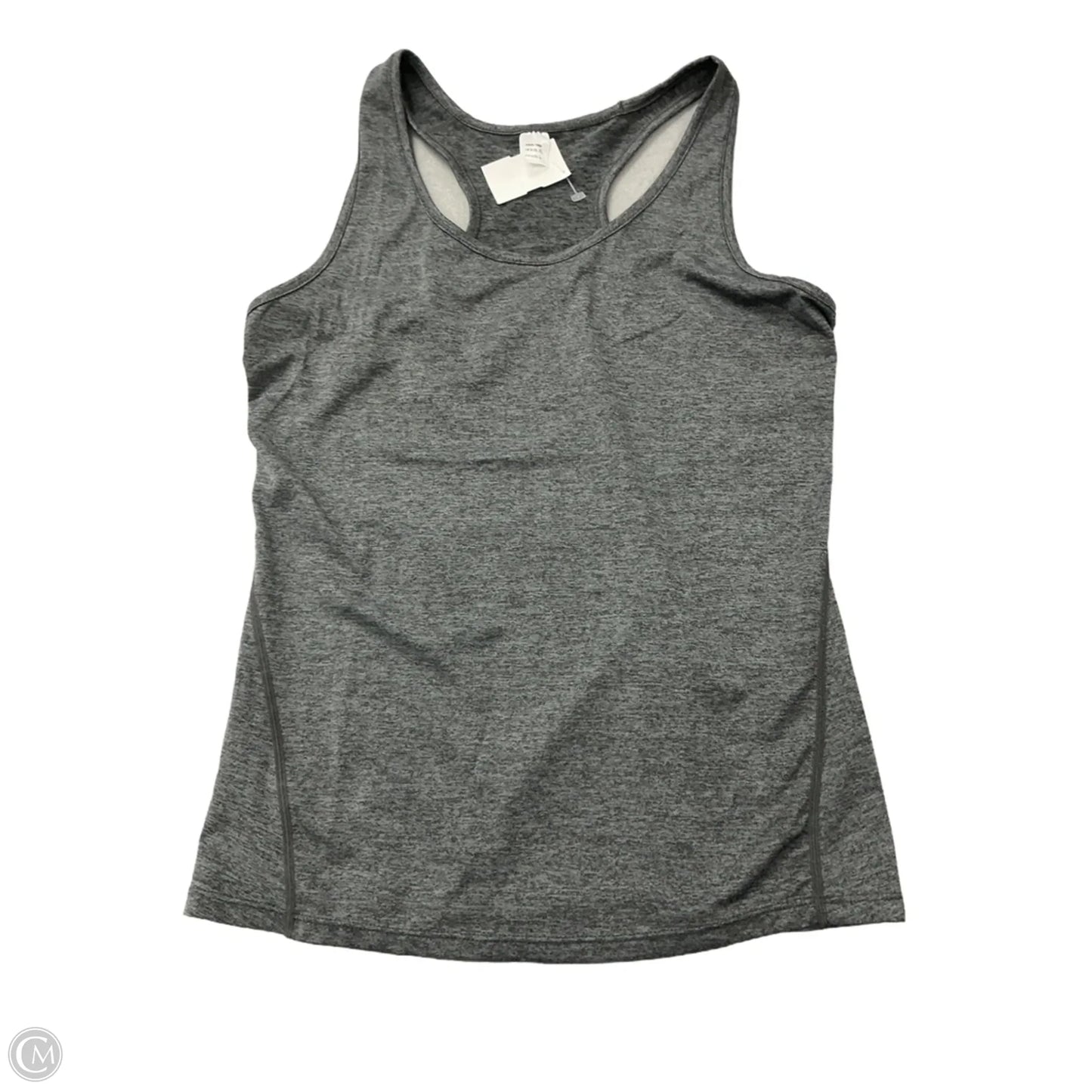Athletic Tank Top By Clothes Mentor In Grey, Size: L